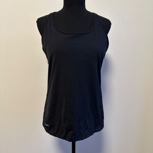 *EASTERN MOUNTAIN SPORTS* Black Activewear Tank Top Size Large